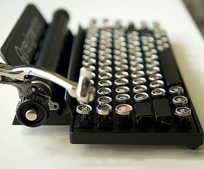 Retro Typewriter Keyboard